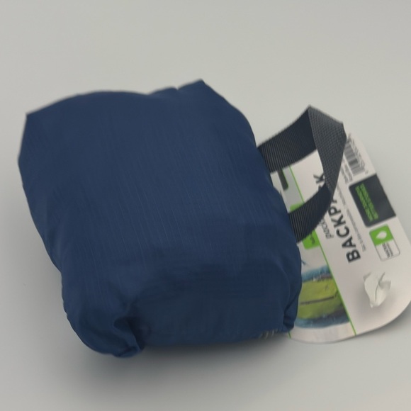 Travelon Packable Backpack, Charcoal, One  blue - Picture 5 of 14